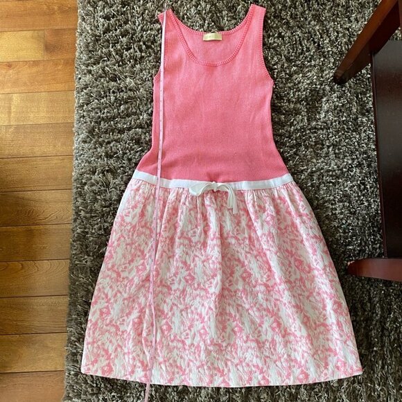 ports dress scoop-neck sleeveless drop waist - Picture 10 of 13